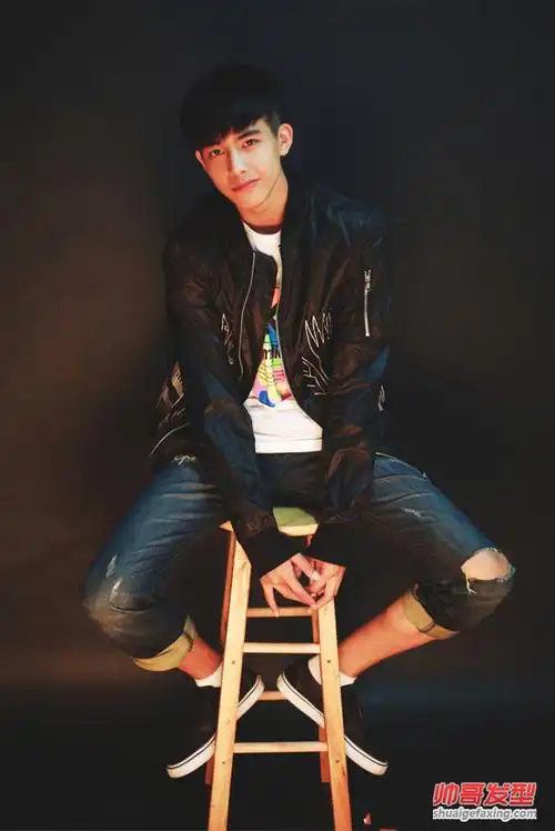 帅哥宋威龙写真 小清新帅哥短发碎发最可爱(10)