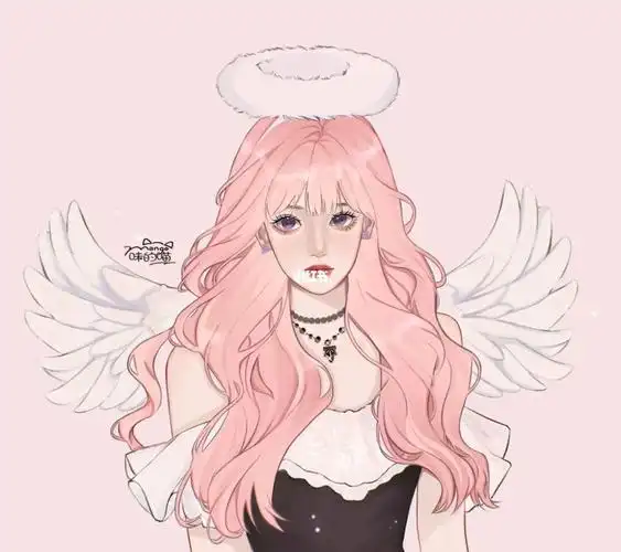 天使女孩头像