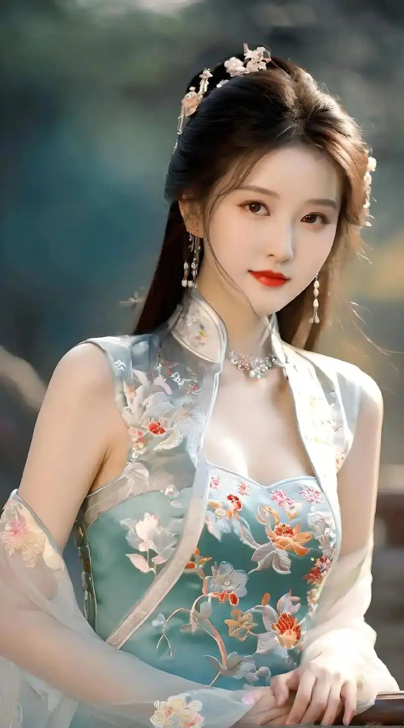 让人着迷的东方旗袍秀.#原来穿上古装也可以这么美 #让人着迷