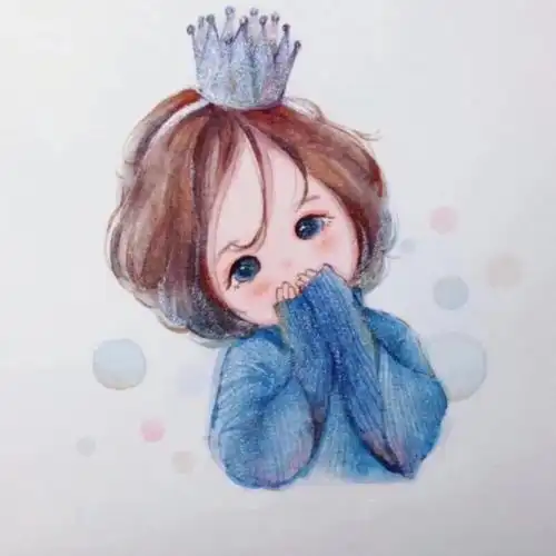 可爱呆萌手绘头像