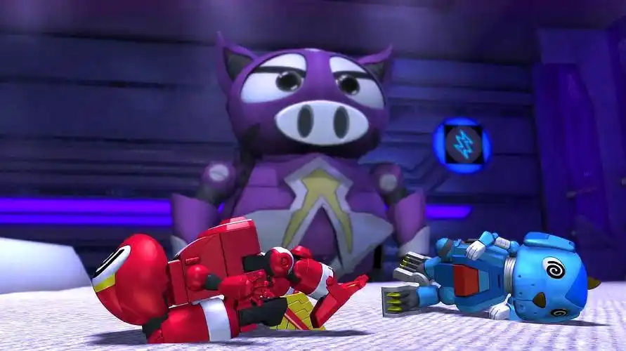 快乐酷宝:小宝和洛奇惨遭反派砸死?呜呜呜,正派要没落了?