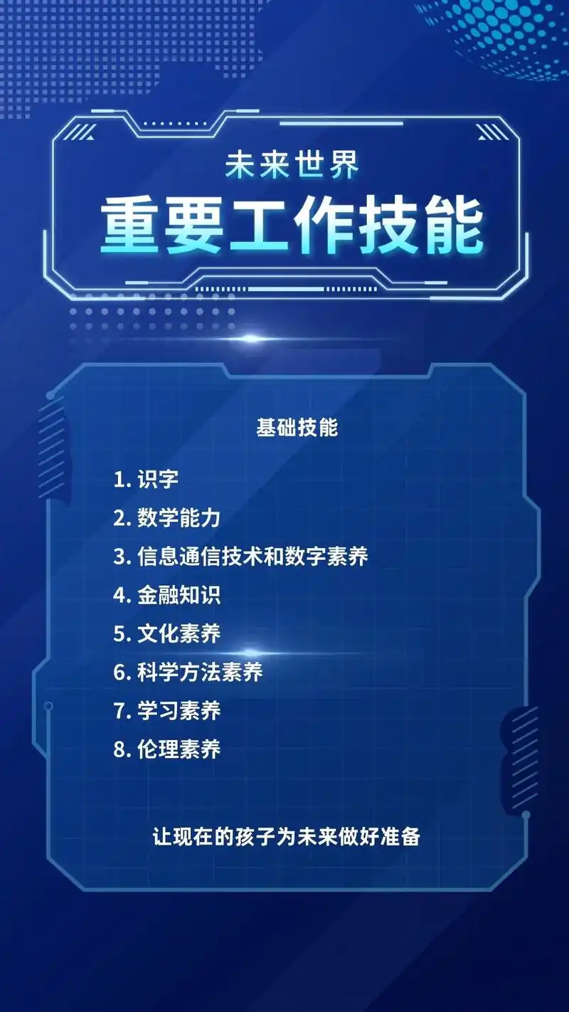 未来世界重要工作技能
