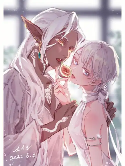 自家女鹅73私设oc百合cp