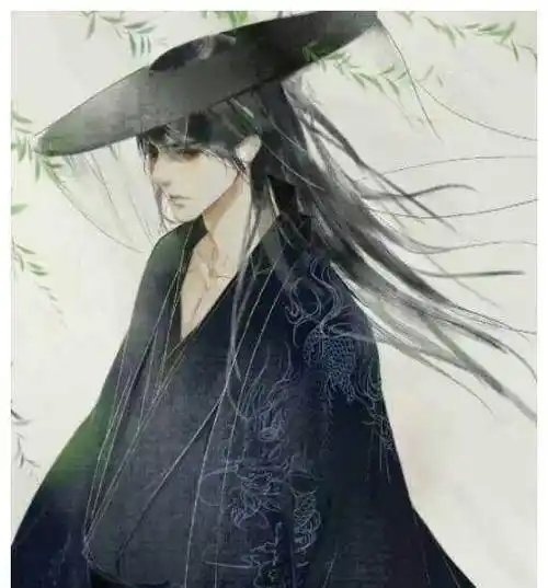 十二星座专属古风男子插画白羊座目光如炬双鱼座比女人还美