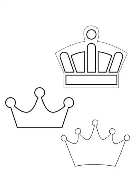 线描画 素材|皇冠简笔画铅笔帽子素描重金属文化绘画精致的皇冠95简笔