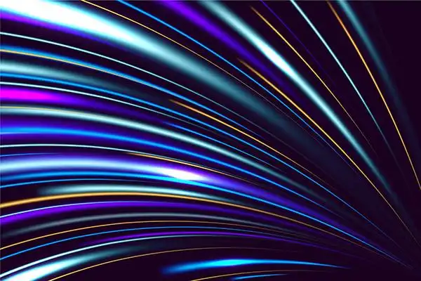 幻彩炫光运动背景