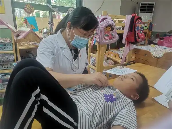 茶山幼六一体检进行时