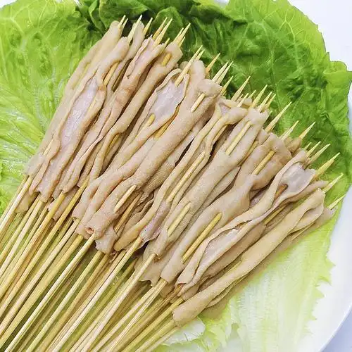 顺丰发货鸭肠串铁板烧烤鸭肠串商用铁板小串烤鸭肠串小肉串鸭肠烧烤串