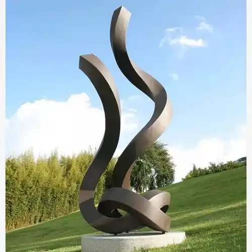 不锈钢小区雕塑作为现代城市小区景观的重要组成部分_文化_艺术_居民