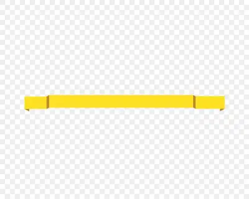 黄色横条