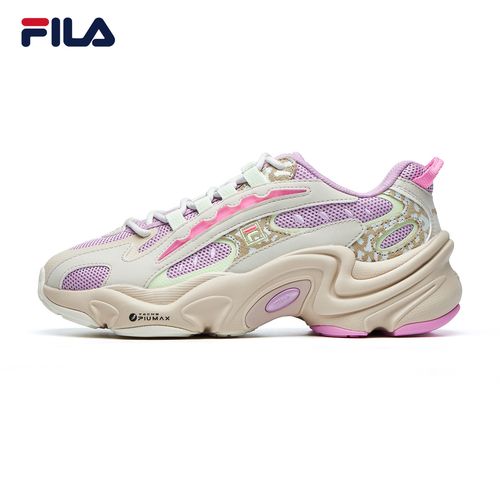 fila斐乐女小豹鞋跑步2021春夏新款潮流女子跑步鞋