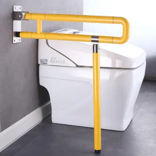 折叠马桶扶手上翻不锈钢老人安全无障碍厕所残疾人孕妇安全防滑