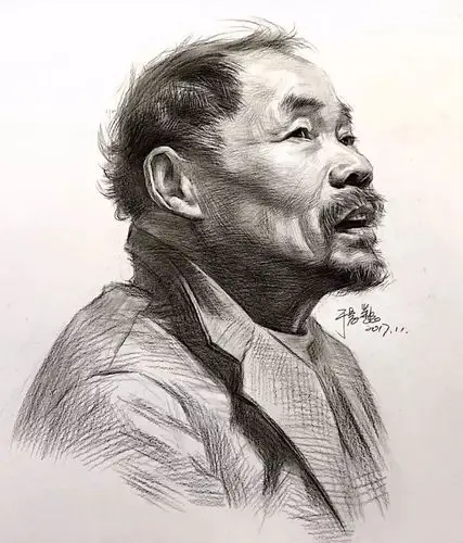 干货分享优秀素描头像作品欣赏每天多看才能画出好作品