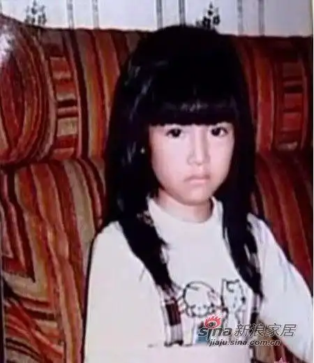 林心如小时候的照片