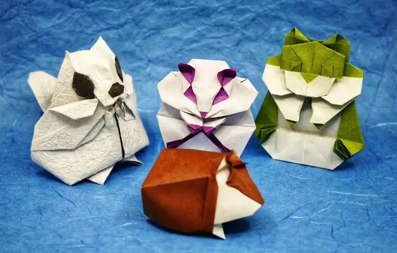 我#折纸  #折纸教程  #我的手工日常  #手工折纸  #可爱小动物  #仓鼠