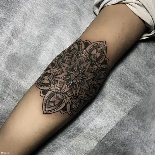 梵花 遮盖爆个胳膊肘 小_纹身吧社区 - 纹身大咖