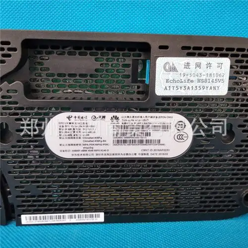 适用于华为hs8145v8145v5epon千兆双频无线光猫电信移动英文版本