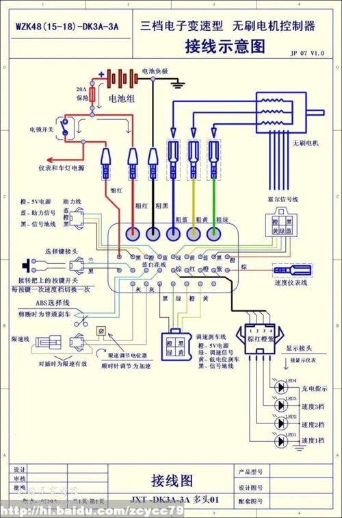 电动车控制器图