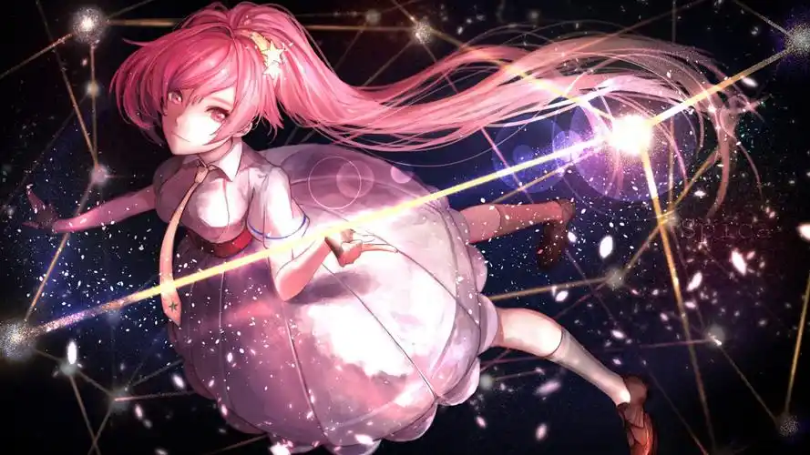 唯美动人二次元美女桌面壁纸