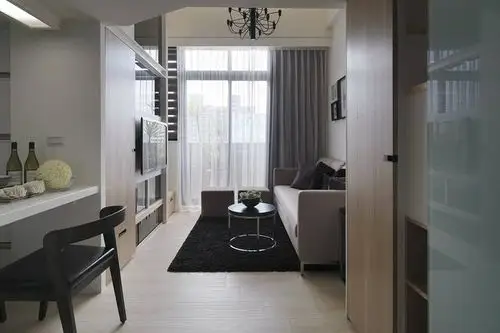 40平米一居室装修效果图