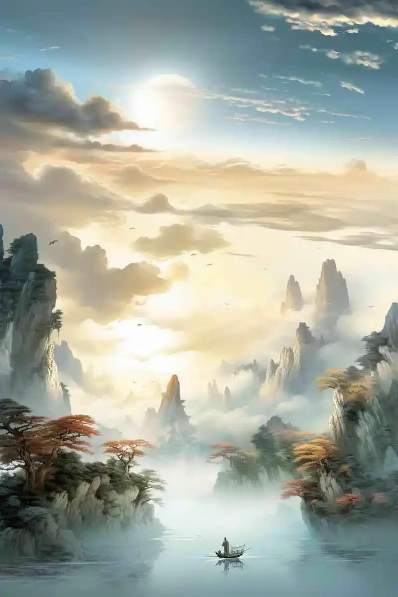 今日壁纸主题——亭台楼阁,水榭花都 古风 背景图 国风古韵 唯美意境