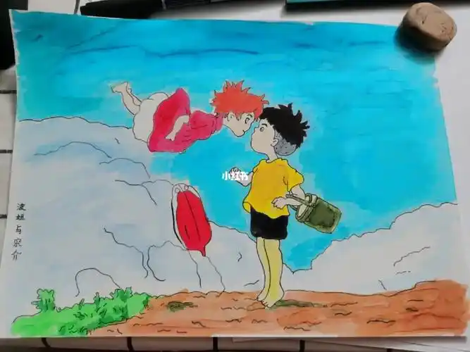 零基础马克笔临摹宫崎骏动漫