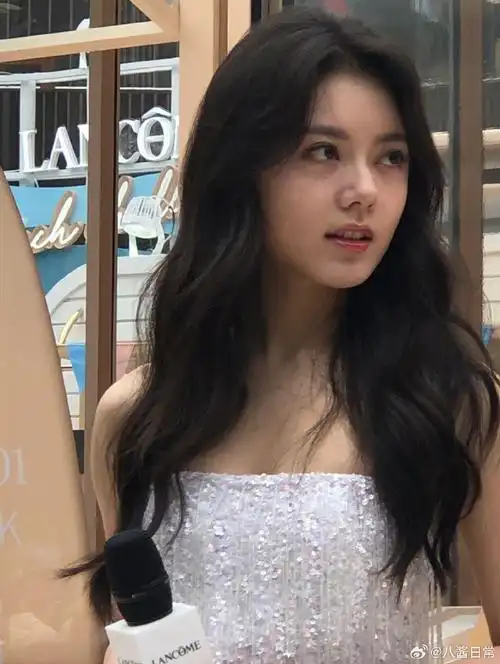 赵今麦流苏吊带裙