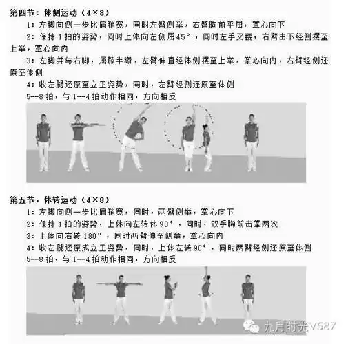 广播体操70年(九套图解)_运动_体育_生态