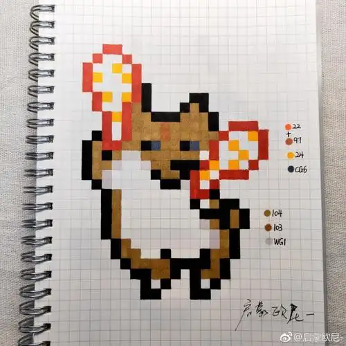 像素画(来源微博)