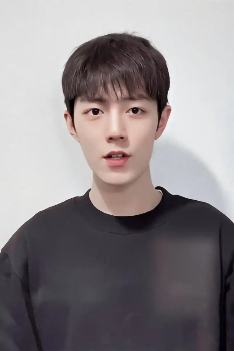 今日份顺毛素颜肖战!这就是传说中的逆生长吗?