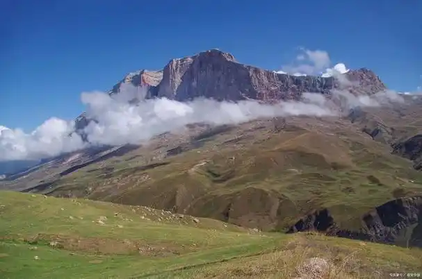 巴朗山,沿途高山草甸,犹如一幅幅巨大的地毯覆盖山间