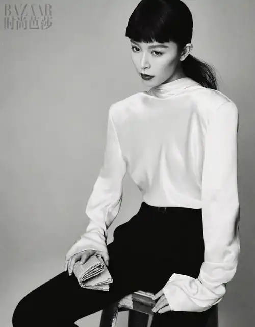 文咏珊都市复古芭莎大片##时尚芭莎十一月刊