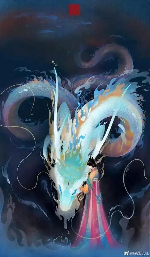 仙气缭绕的场景,朦胧深邃的意境古风古韵的传统配色,清奇飘逸让人完全