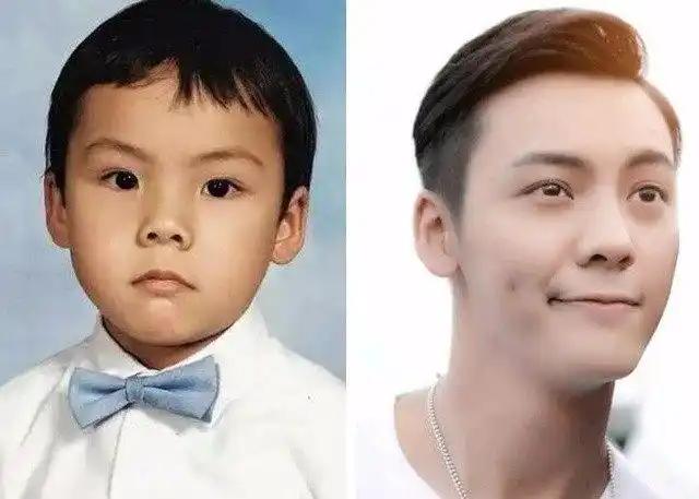 李易峰小时候的照片也很可爱的