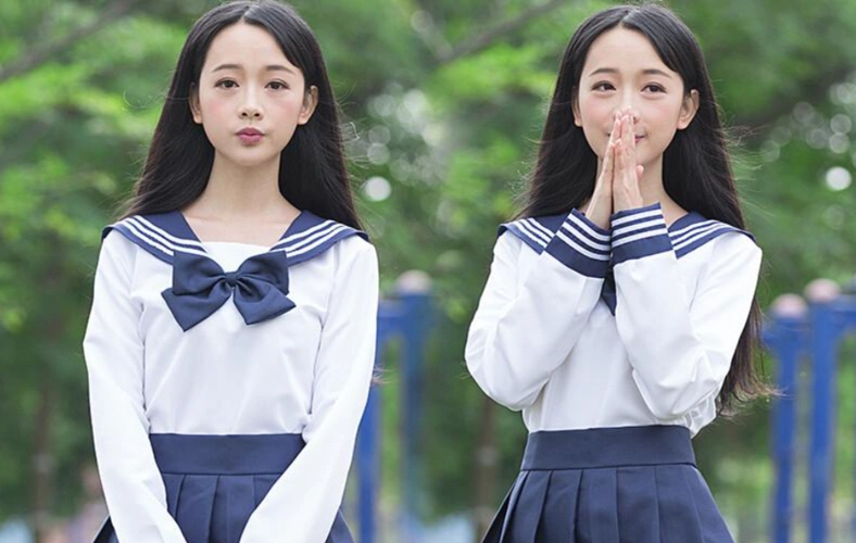 日本写真校服