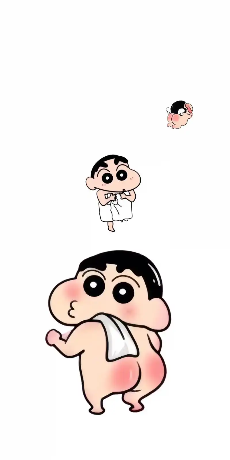 超性感蜡笔小新壁纸.#手机墙纸 #锁屏 #手机屏保 #手机背 - 抖音