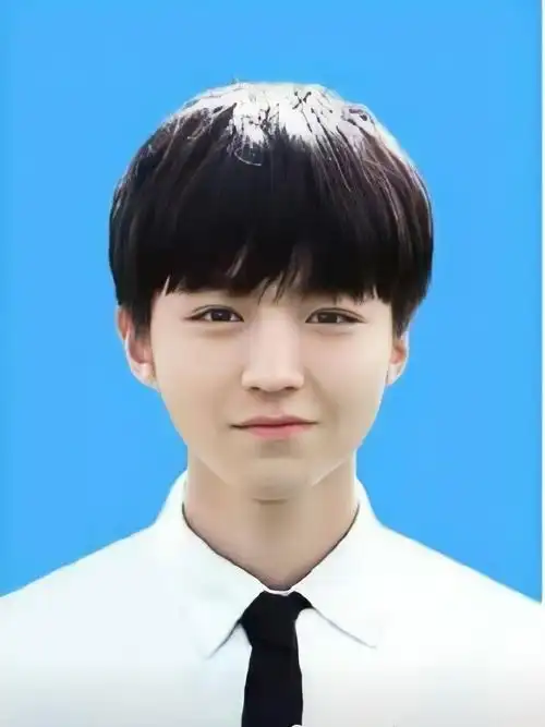 95后男明星证件照