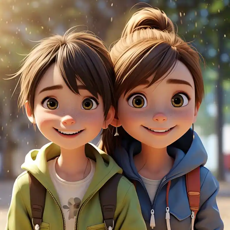 996997 娘俩可爱微信头像 93 超级可爱的娘俩微信头像来啦!