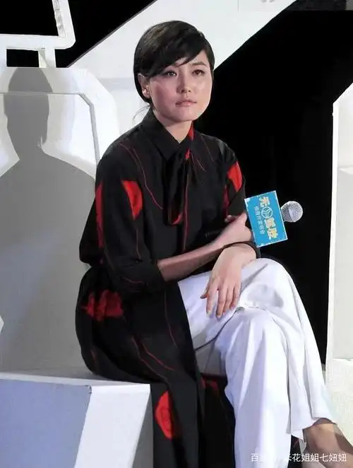 林心如与张延同台气质被碾压,张延穿衬衫裙成熟大气,剪短发好美