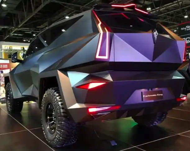 世界最贵 suv 正式发布karlmann king 防弹装甲车 人民币约1300万