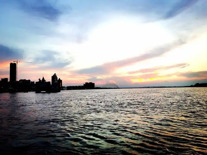 日落晚霞美景图片