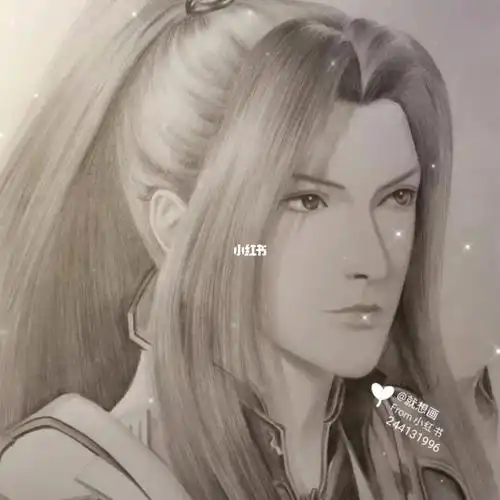 第一次画唐三请大家评分不行的话我改正