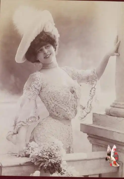 十九世纪后期法国女人妩媚肖像照