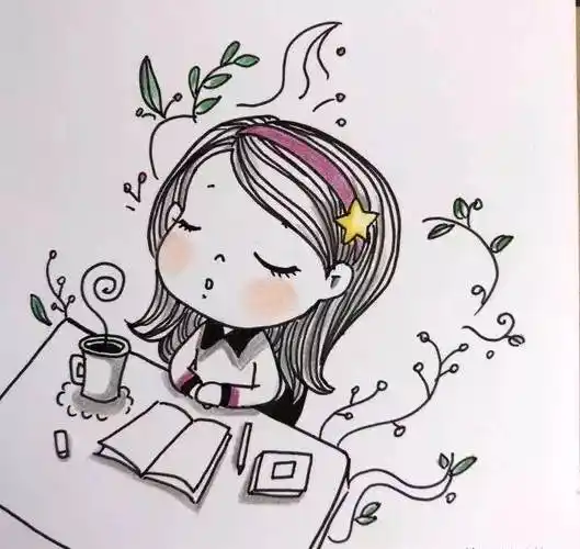 美少女简笔画 美少女简笔画简单又漂亮