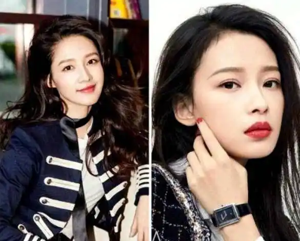 对比李沁和孙怡的照片,乍一看五官轮廓都有十分相像,气质也有几分相似
