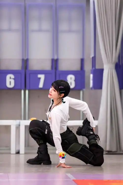 许佳琪彩虹羊角辫##小巨人运动会