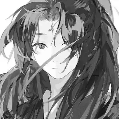 古风头像黑白男 高冷帅气的古风头像男仙风道骨黑白图片_男生动漫头像