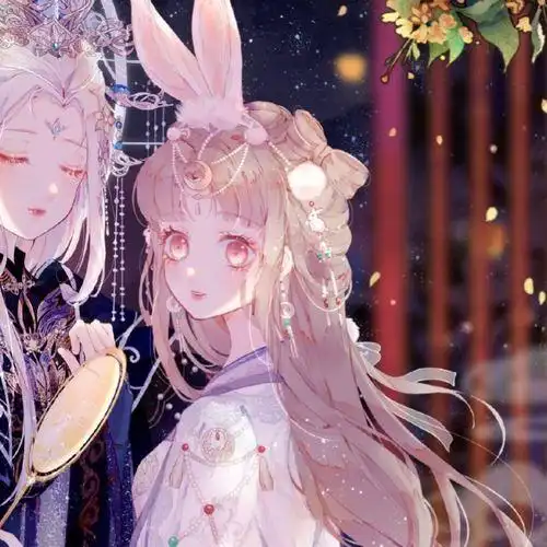 闺蜜古风头像两人两张配对(闺蜜古风女生头像动漫,左右配对)