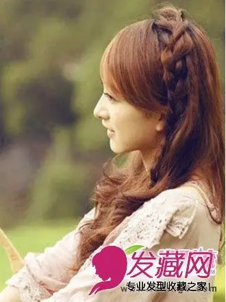 编发 中长发发型