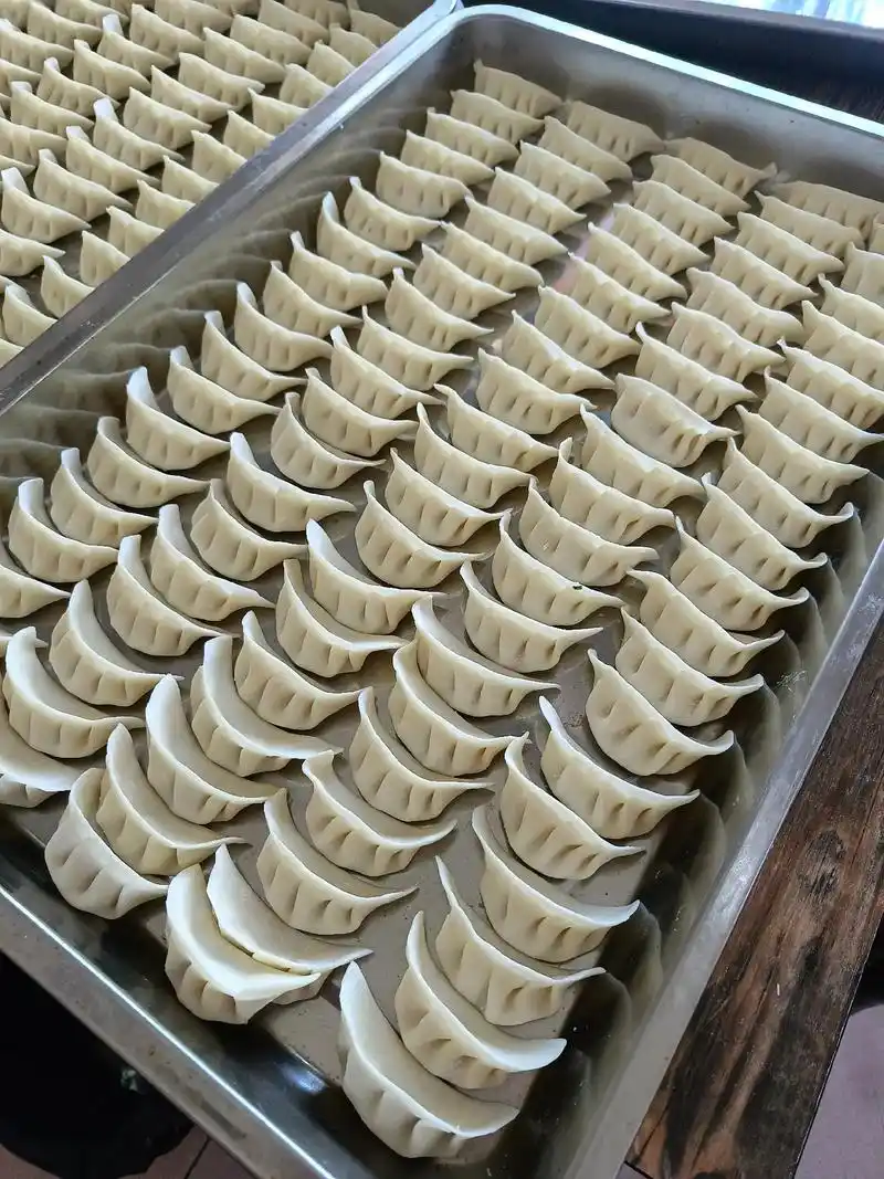 纯手工水饺,看得见的新鲜#健康好食材好味道 #只做原生态,大 - 抖音